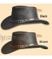 Oztrala Oiled Leather Hat Australian Outback Aussie Western Cowboy Mens Womens Kids Black Brown WO HL11 US