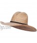 Palm Braid Ranchero Cowboy Hat Palm Leaf Wide Brim Cowgirl Hat Sombreros Vaqueros para Hombre
