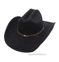Shapeable Cattleman Cowboy Western Wool Hat Silver Canyon