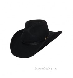 Shapeable Outback Cowboy Western Wool Hat Dallas Silver Canyon