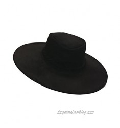 Sharpshooter High Plains Drifter Clint Eastwood Bounty Hunter Black Leather Hat