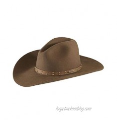 Stetson Men's 4X Seminole Gus Buffalo Felt Cowboy Hat - Sbsemi-9G4023 Mink