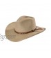 Stetson Men's Hutchins 3X Wool Felt Cowboy Hat - Swhutc403420 Stone