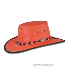 Barmah Hats Squashy Hunter Leather Hat - Item 2075