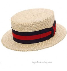 DelMonico Boater Straw Hat