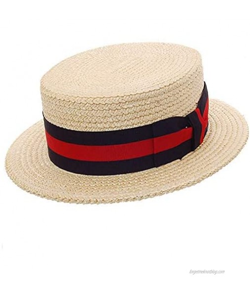 DelMonico Boater Straw Hat