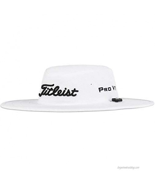 Titleist New 2020 Tour Aussie FJ/PRO V1 Sun Cinch White/Black OSFA Hat/Cap