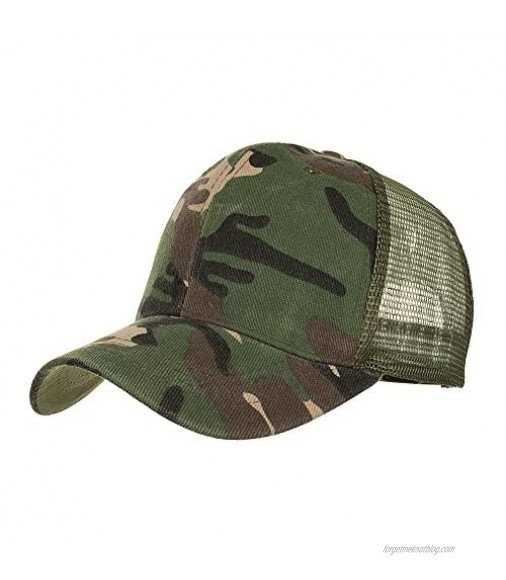 Weiliru Summer Men and Women Mesh Baseball Cap Outdoor Breathable Caps Casual Hat for Travel