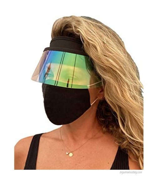 Intertwined Souls Sun Visor Hat - Face Shield - Sun Cap - UV Protection Hat - Hat for Travel Hiking Golf Tennis Outdoors