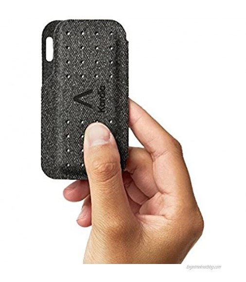 Alivecor Kardia Mobile Case - Magnetic Closure for Keeping The Device - Fits in Pockets or Purses or Attaches to Keyring