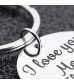 Boyfriend Girlfriend Birthday Gift for Him Her Funny Couple Keychain for Wife Husband Wedding Women Men Boys Girls i Love You Most The End i Win Anniversary Valentine Day