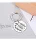 Dad Keychain from Daughter Fathers Day Gifts to Daddy Papa Stepdad from Girl Kids Stepdaughter Birthday Christmas Long Distance Family Keyring for Him New Dad to Be Jewelry for Husband from Wife
