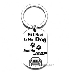 Dog Lover Gift Keychain for Dog Lover Women Men Gifts for Jep Owner Accessories