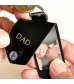 Personalized Leather Photo Keychain Custom Engraved Key Chain for Dad Husband Father's Day Mother's Day Gift