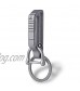 TISUR Belt Keychain Titanium Belt Loop Key Holder with Detachable Keyring for Men and Women (BK4+D ring)