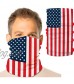 American Flag Bandana - Neck Gaiter Red White Blue Face Scarf Headbands