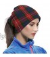 antoipyns Fraser Red Tartan Face Scarf Cover Mask - Sun Dust Bandanas for Fishing Motorcycling Running