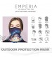 Emperia 6 Packs Cooling Ice Silk Neck Gaiter Face Scarf Mask-Dust Sun UV Protection Outdoor Sport for Men & Women Cobo 20