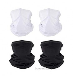 Face Mask Neck Gaiter 2Pcs Sports Scarf Headband for Women and Men’s