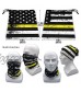 Neck Gaiter Warmer Flag Designed Printed Bandana Face Cover Scarf Windproof Mask for Men and Women