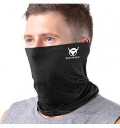 OVEYNERSIN Ice Silk Face Gaiter Scarf Breathable Cooling Cover Neck Gaiters Face Mask For Men &Women