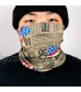 V by Vye | Graphic Print Neck Gaiter Bandana | Face Scarf Mask for Men & Women