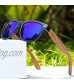 Davsolly Black Polarized Sunglasses for Men Square Vintage Retro Sunglasses 80s with Dark Tint for Driving Fishing Beach