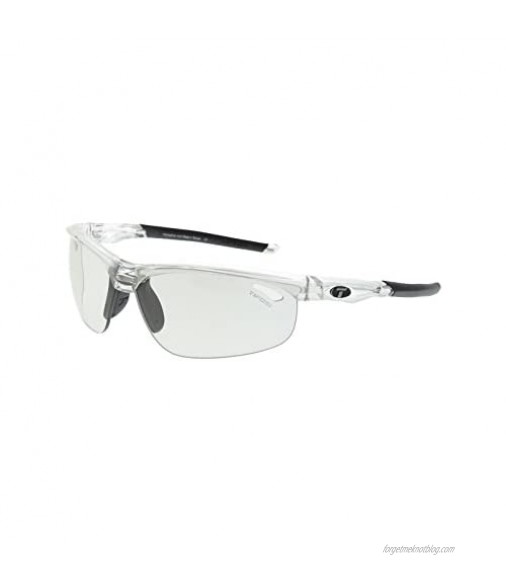 Tifosi Optics Veloce Photochromic Sunglasses Crystal Clear/Light Night One Size - Men's