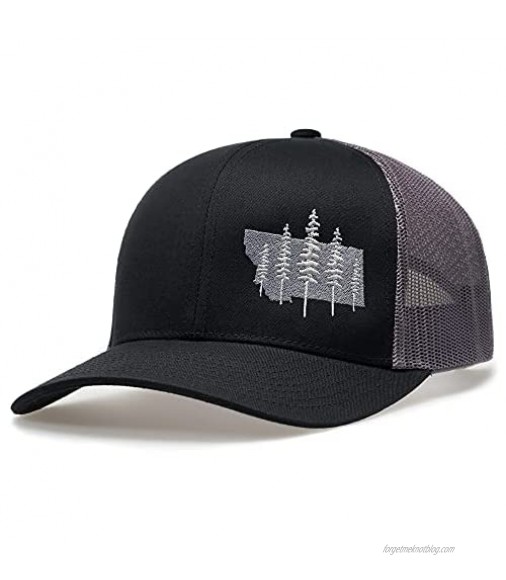 Montana Hats Montana Wild Trucker Hat No-Sweat Hat Liner Included