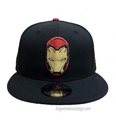 New Era 9FIFTY Marvel Iron Man Symbol Snapback Hat Black