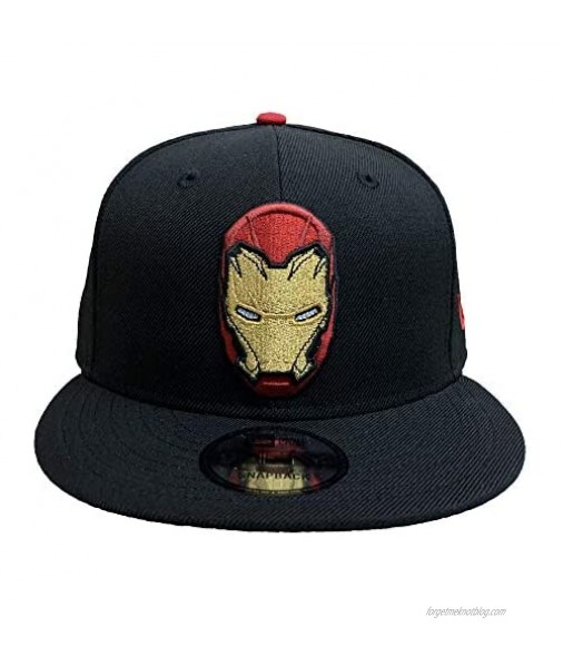 New Era 9FIFTY Marvel Iron Man Symbol Snapback Hat Black