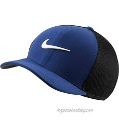 Nike Men's AeroBill Classic99 Snapback Golf Hat AJ5451-455 Royal Black
