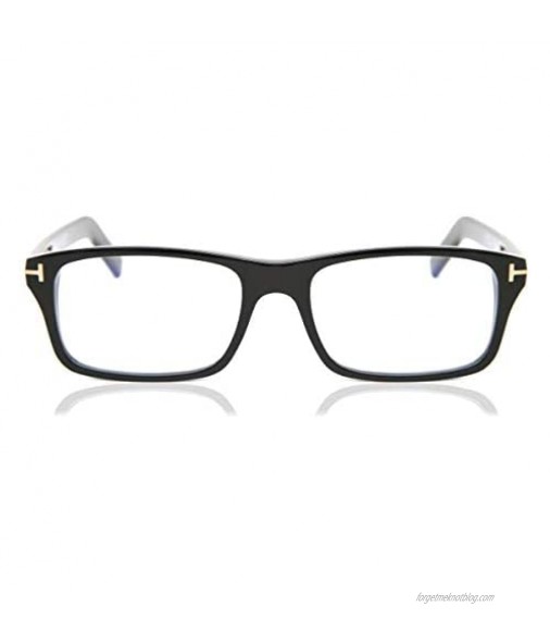 Eyeglasses Tom Ford FT 5663 -B 001 Shiny Black/Clear Lens 55mm