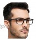 OCCI CHIARI TR90 Men's Eyeglasses Frame Fashion Clear Lens Glasses Eyewear Rectangular Small Glasses Lightweight