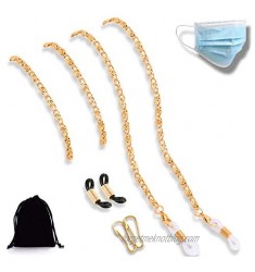 Face Mask Holder Copper Chain Strap - Face Mask Lanyards - Light Weight Strap For Mask - Eyeglasses Retainer Unisex