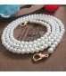 Fashion Handmade Pearl Beaded Chain Mask Holder Chain Necklace for Women Girls Mask and Glasses Chains Lanyards Neck Strap Rope Avoid Loss