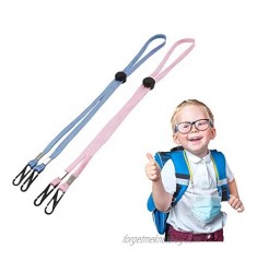 Multifunction Face Mask Lanyard Adjustable with Clips Sun hat wind rope