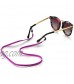 YuCool Eyeglasses Strap Chain 6 Multi-Colored PU Leather Non-Slip Eyewear Retainer String Necklace Cord