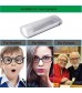Philley Aluminum Metal Pocket Ultra-Light Silver Eyeglasses Glasses Case