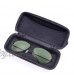 Yuyeran 3 PACK Protable Rectangle Zipper Sunglasses Eye Glasses Case Eyewear Protector Box