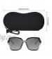 ZZ Sanity (2PCS) Sunglasses Soft Case Ultra Light Neoprene Zipper Eyeglass Case/Belt Clip