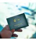 4 pcs Vaccine Card Holder PU Leather CDC Card Sleeves for Travel Leather Vaccine Card Holder to Protect Your CDC Vaccination Card