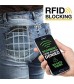 Carbon fiber Credit card holder with metal Money clip - RFID Blocking slim Metal Wallet purse for Men & Women