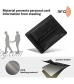 Kattee Leather Wallet RFID Slim Minimalist Card Holder with Gift Box