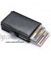 Ultra-thin RFID blocking wallet secure credit card wallet Credit Card Holders (black)