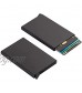 Credit Card Wallet Minimalistic RFID Blocking Aluminum Pop Up wallet (Black)