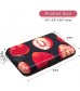 MaxGear RFID Credit Card Holder Metal Card Case Aluminum Wallet ID Card Protector for Men Women Strawberry