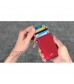 Mosiyeef Credit Card Holder Aluminum Metal Men's Card Case RFID Blocking Front Pocket Wallet Card Protector Pop Up Design