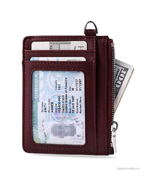 Valkit Front Pocket RFID Blocking Wallets Credit Card Holder for Women Men