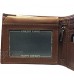 BMF Embroidered Genuine Leather Wallet Brown Authentic BMF